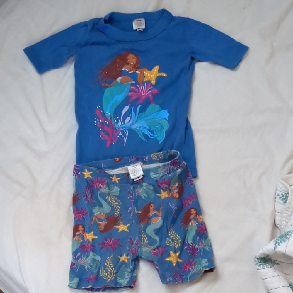 Disney Blue Floral Swimwear